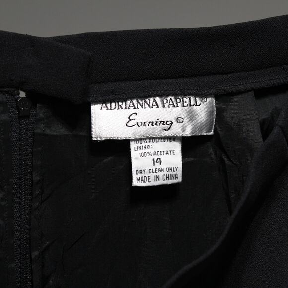 Adrianna Papell Evening Vintage Maxi Skirt Formal Skirt Size 14 - Picture 10 of 11